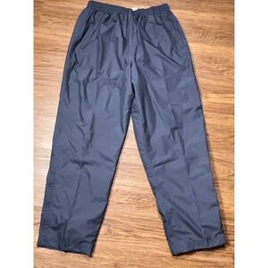 Vintage Reebok Joggers‎ Men's XL Black Golf Zipper Leg Back Pocket 90s